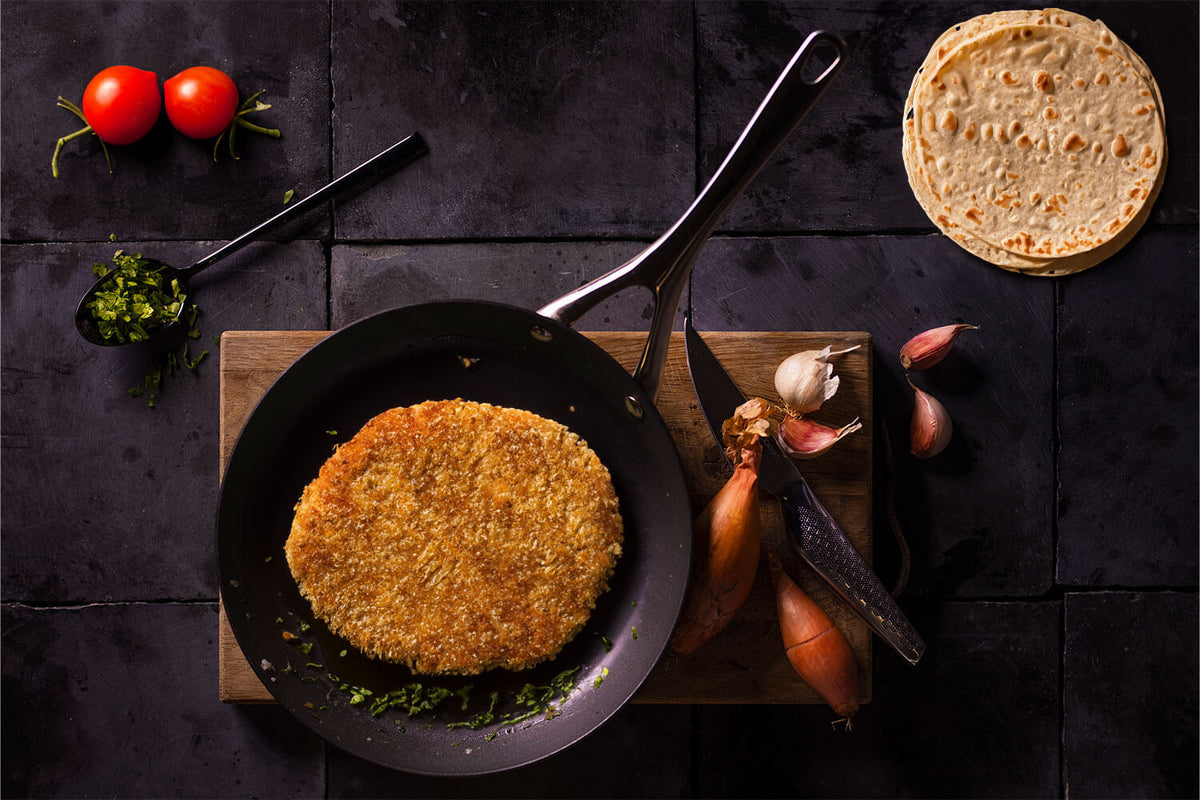 Fried Chicken Wrap with Cheese and Tomatoes – Crowdcookware