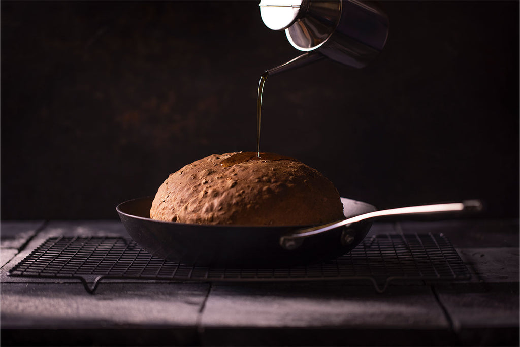 Make bread in the Buccaneer cast iron skillet