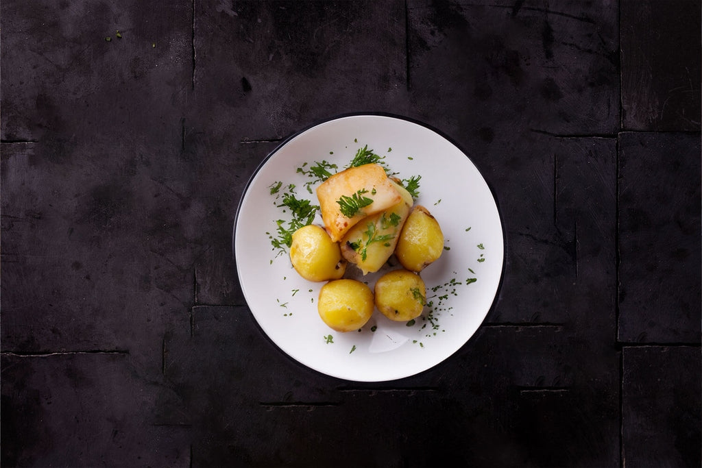 Potato and Herring - A Perfect Holiday Table Treat