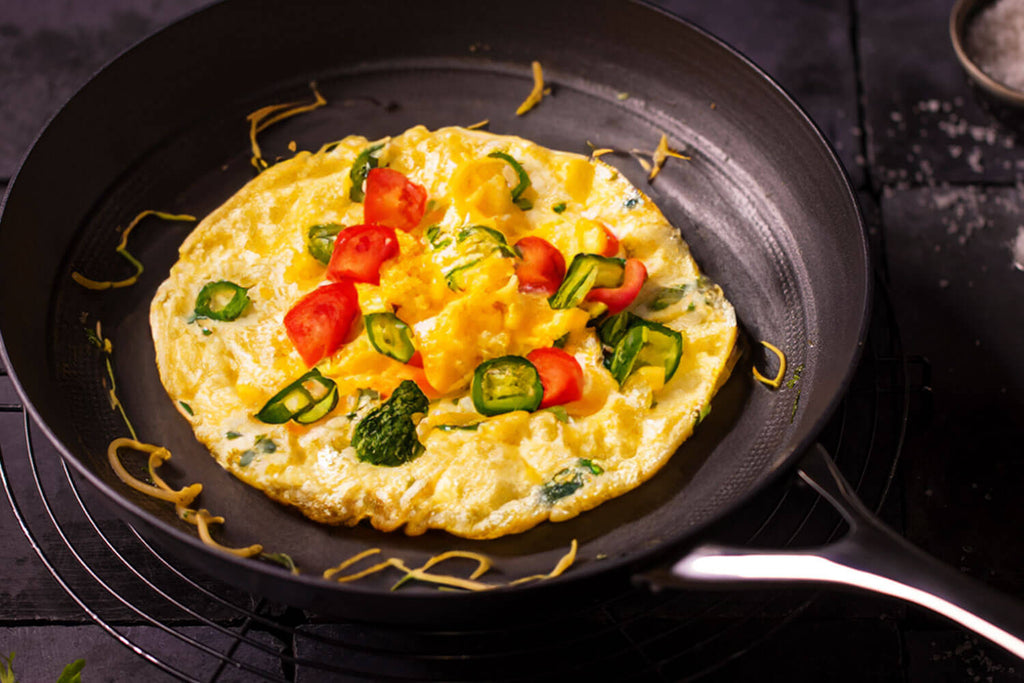 Vegetable and Eggs Fry-Up