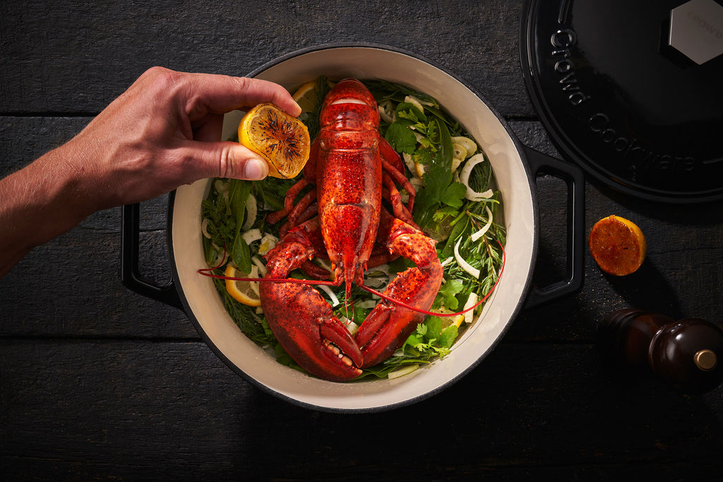 Lobster recipe in dutch oven
