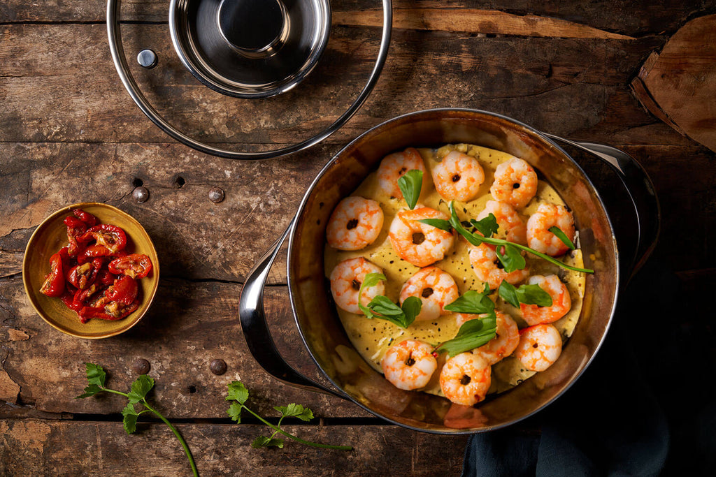 Creamy Shrimp Alfredo Pasta