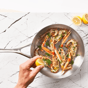 The Naked Titanium Frying pan set 5-ply - 24 & 28 cm / 9" & 11"