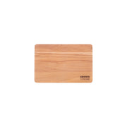 30 x 20 cm beech wood cutting board Crowd Cookware with Crowd Cookware logo and sloped edges