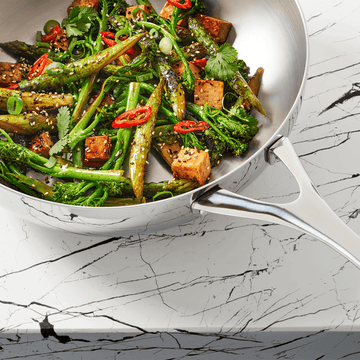 The Naked Titanium Wok pan - 5-ply - 28 cm / 11"