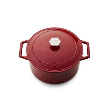 The Tasman Recycled  Dutch Oven and Grill in Red - Ø29 cm /  11.4"