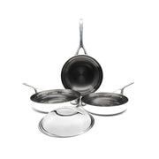 The Tricorne stainless steel lid - Suitable for Blackbeard, Buccaneer and Naked pan 28 cm