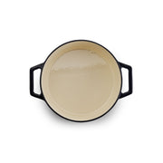 The Tasman Recycled Dutch Oven with Grill lid in Black - Ø29 cm /  11.4"