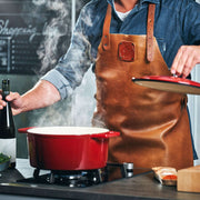 The Tasman Recycled Dutch Oven with traditional lid in Red - Ø29 cm /  11.4"
