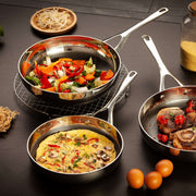 The Blackbeard Stainless Steel Wok -  28 cm / 11"