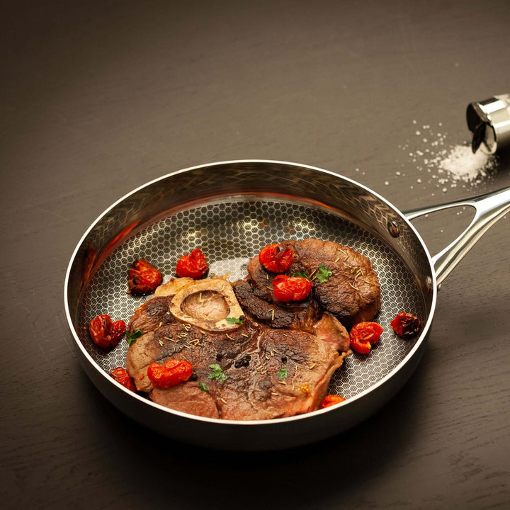 The Blackbeard Stainless Steel Frying pan -  28 cm / 11"